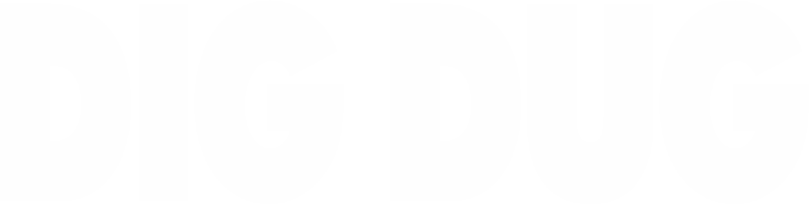 Dig Dug logo for Commodore 64